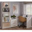 Dany Corner Desk with 3 Drawers and 3 Shelves