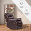 Faux Leather Recliner