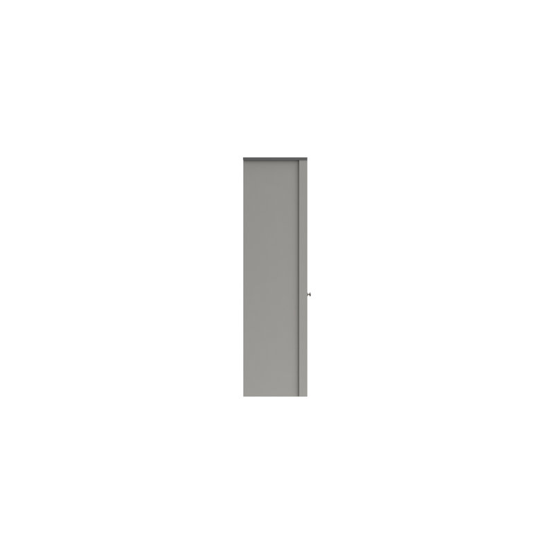 Newhaven 3 Door Manufactured Wood Wardrobe, Dust Grey/Light Grey