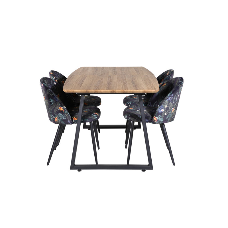 Rowley Butterfly Leaf Dining Set
