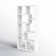 Tello 8-shelf Geometric Bookcase