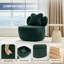 Upholstered Swivel Accent Chair-1710824903