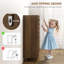 Armoire à chaussures, armoire de rangement pour 17 à 20 paires de chaussures, brun-1757662858