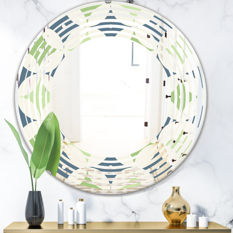 Miroir mural Wave, H 23,6 po x l 23,6 po