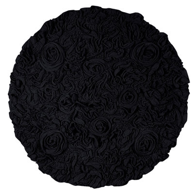 Tapis de bain rond 100% coton Home Weavers Franciska