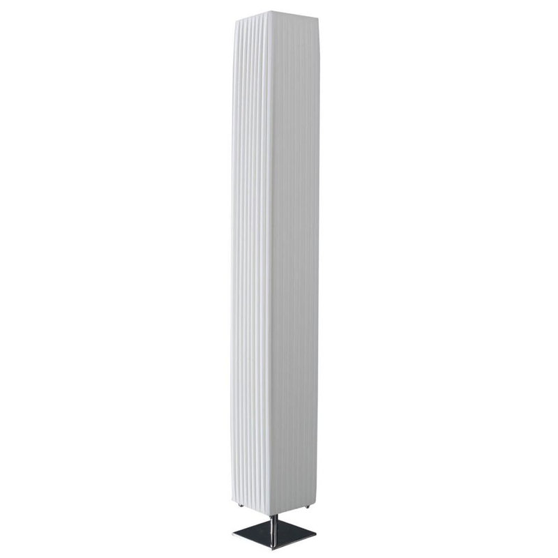 Daniel 160cm Silver Column Floor Lamp