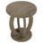 19.69" Round Wood Nightstand, Farmhouse Bedside Table For Bedroom-123245237