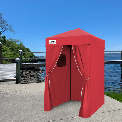 Outdoor Canopies 48'' W x 48'' D Metal Pop-Up Canopy