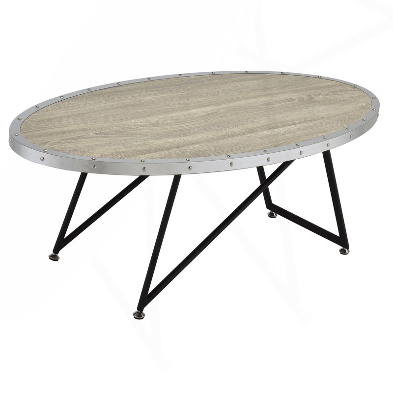 Table basse ovale