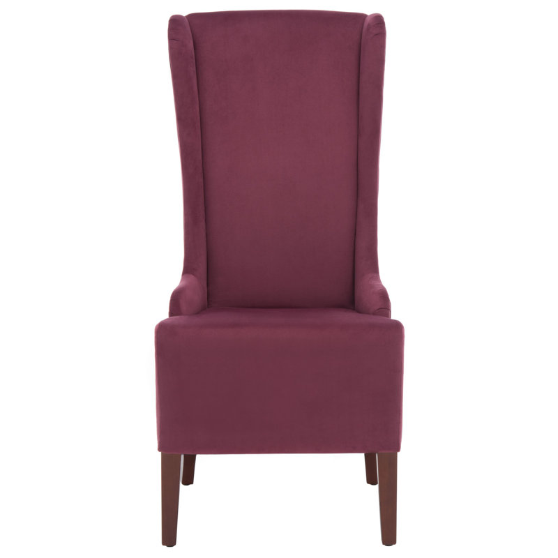 Ardonia 19.9'' H Upholstered Side Chair, Bordeaux