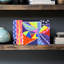 Patterns And Stars Abstract Bold Colorful Wall Art Print 1 Piece Wrapped Canvas Wall Art-1222291976