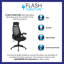 High Back Mesh Executive Swivel Office Chair with Flip-Up Arms