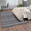 Striped Machine Printed 120cm X 170cm Area Rug