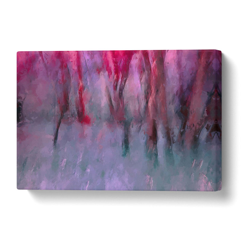 Abstract Forest - Wrapped Canvas, 61 cm H x 40.6 cm W