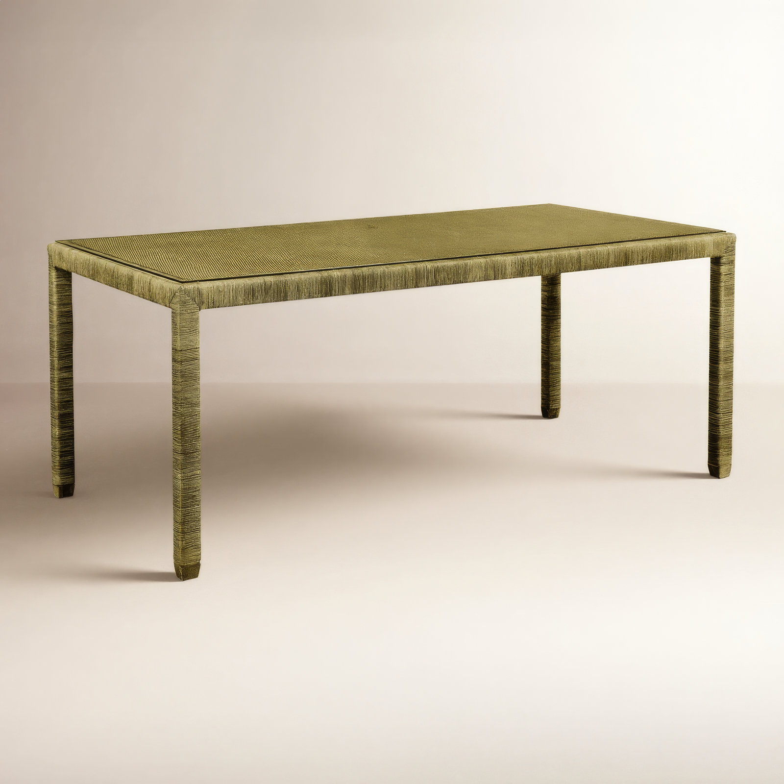 Glinda 72'' Dining Table, Brass