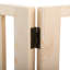 Solid Wood Free Standing Pet Gate