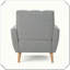 Fauteuil club Mid Century-1664038948