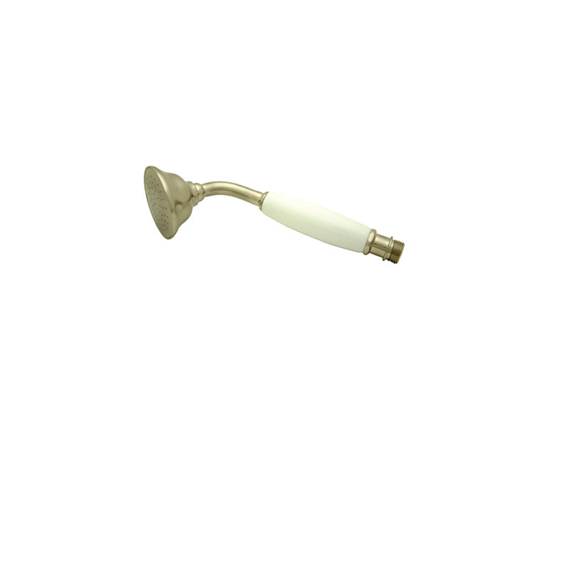 Pomme de douche à main de style victorien avec autonettoyant Showerhaus, Nickel brossé