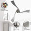 Ventilateur de plafond 3 pales Nicola-368341899