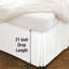 Jupe de lit en microfibre Afia facile à installer, infroissable, résistante à la décoloration-1652600657-1652600660