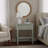 1-Drawer Storage Bedroom Nightstand-1217883015