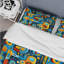 Ensemble de housse de couette orange Nomadic-1139992672