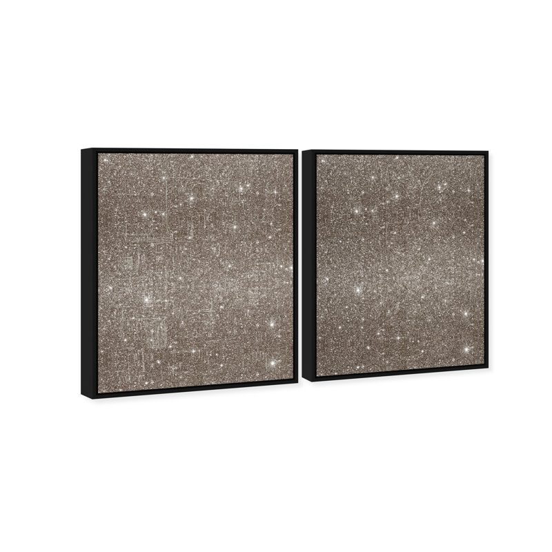 Lost City Set Canvas Architecture Print by Oliver Gal, Black Frame, 16 x 20, 17"H x 21"W, Black Floater Frame