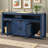 Sideboard with Sliding Barn Doors