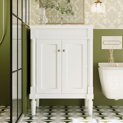 Bossier 24'' Single Bathroom Vanity with Top