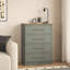 Cleverton Hallway Shoe Storage Bench With 4 Drawer Dresser Living or Bedroom Set-125588225