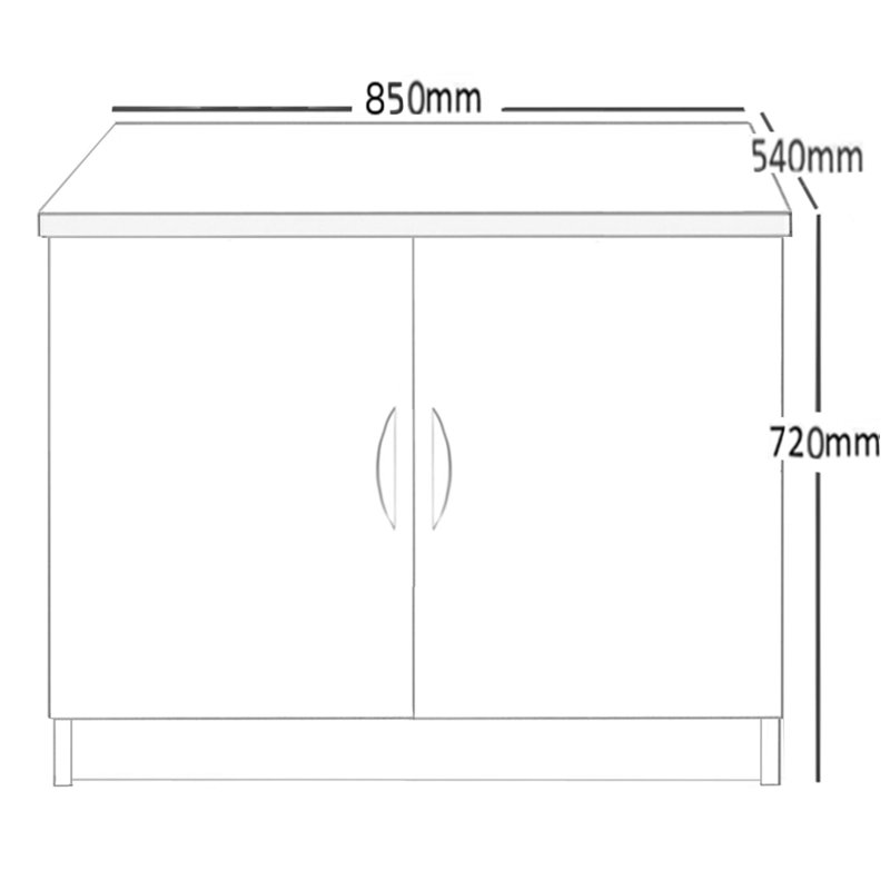 Brendell 2 -Door, White