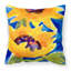 Housse de coussin d'extérieur carré Sunflowers