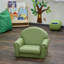 Chaise As We Grow - Sauge avec pieds noirs-72467421-134073208