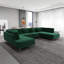 Tyne Velvet U-Shaped Sectional Symmetrical-79003209