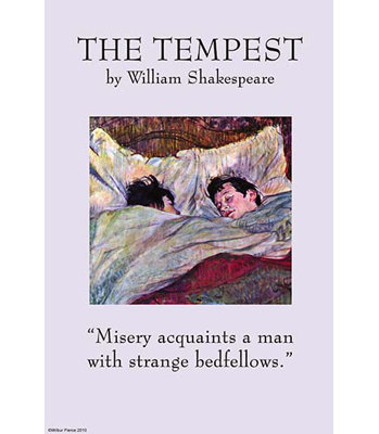 " The Tempest Strange Bedfellows " by William Shakespeare