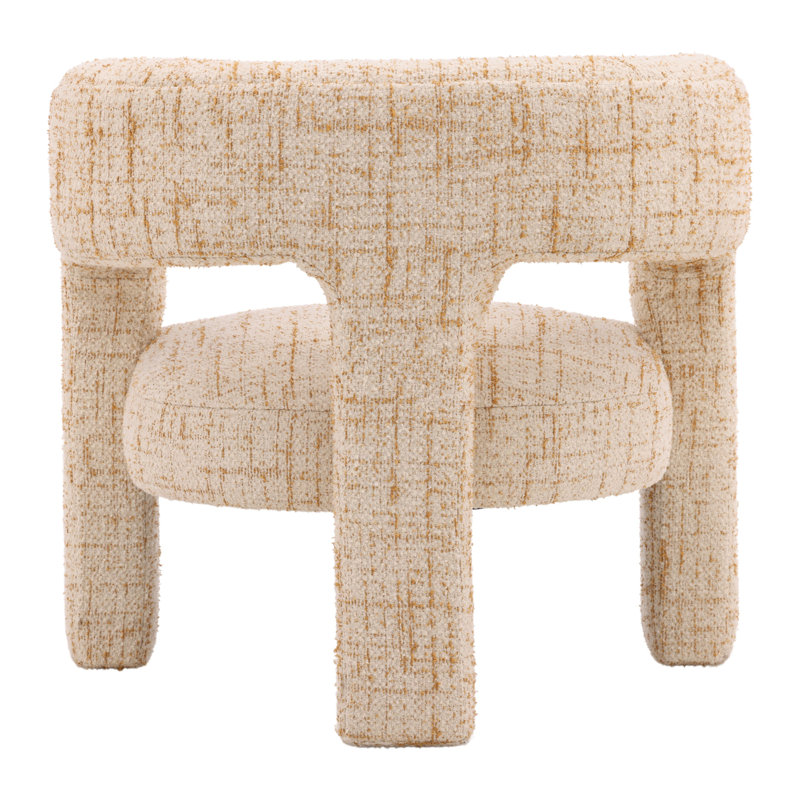Bowie Upholstered Occasional Chair, Ginger