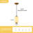 1-Light Novelty Slim Cylindrical Glass Pendant-1694999440