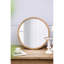 Miroir mural 20 po en X dans un cadre en bois de manguier. Convient à différents espaces: salon, salle à manger, salle de bain, bureau. Améliore la luminosité de la pièce et augmente la perception de l'espace. Minimaliste. 50% miroir, 40%