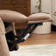 Fauteuil inclinable de massage de 37,4 po Rosalin avec deux porte-gobelets latéraux et deux télécommandes idéales pour la maison-132154341