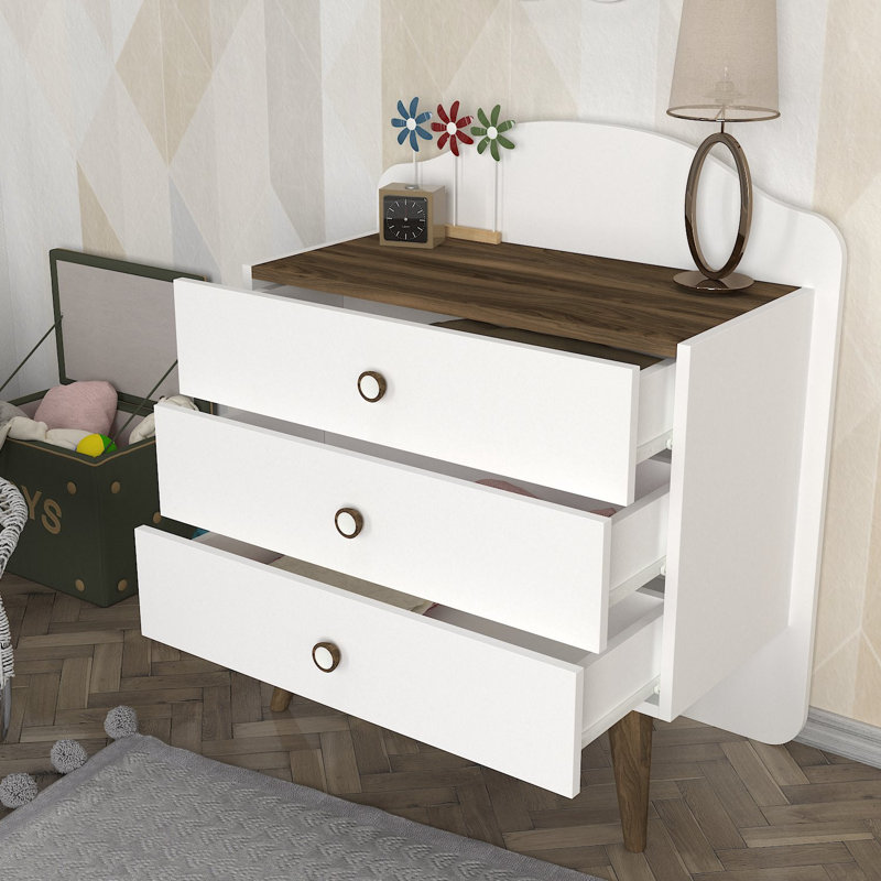 Lyme 3 - Drawer Rectangle Accent Chest