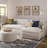 Bellatrix 2-Piece Slipcovered Sectional-92300663-92300717