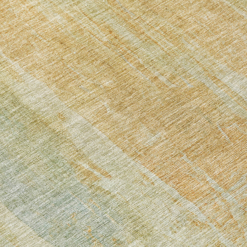 Tapis abstrait lavable à la machine intérieur / extérieur ACN2309 Chantille, Rectangle 10 pi x 14 pi