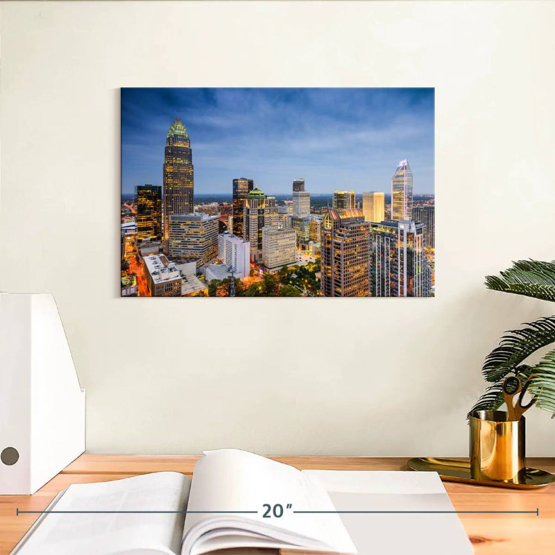 Hannes Charlotte Uptown Skyline, 8" H x 12" W