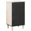 Solid Wood Rectangle Accent Cabinet