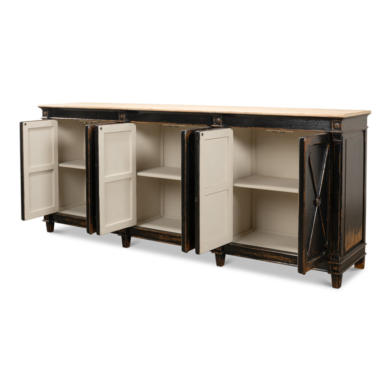 Solid Wood, Antique Ebony
