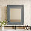 Armoire de rangement murale pour salle de bain avec miroir, tablettes réglables et conception compacte pour les salles de bain modernes-1282158616