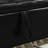 48" Faux Leather Pu Bench, Storage For Bedroom, Living Room, Hallway, Smooth Upholstery And Simple To Clean 48-Inch Black Ideal Easy Use-1299661540