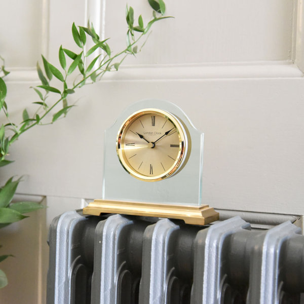 London Clock Company Gold Break Arch Pendulum Mantel Clock & Reviews ...