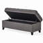 Garde-robe en tissu gris - P 50 po x l 20,5 po H 18,3 po compartiment de rangement 50,67 po x l 20,7 po l 18,30 po-1529636352
