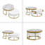 Table basse gigogne moderne avec tiroirs Modern
